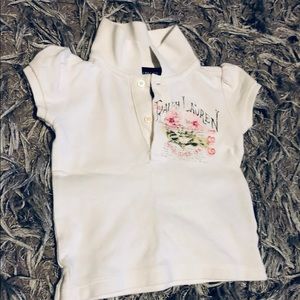 Polo Ralph Lauren collar shirt baby girl